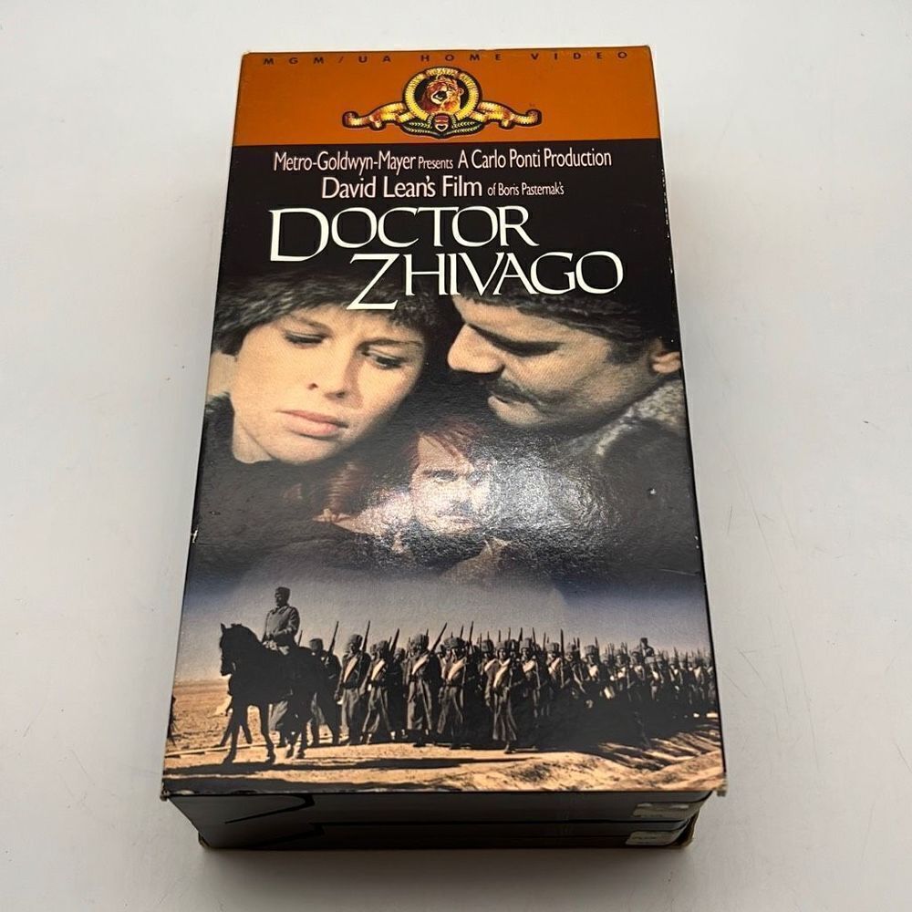 Doctor Zhivago (VHS, 2-Tape Set, 1988)